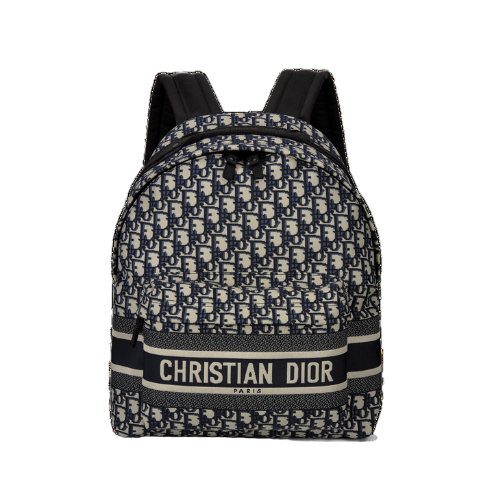 Mochila Christian Dior Oblique Jacquard