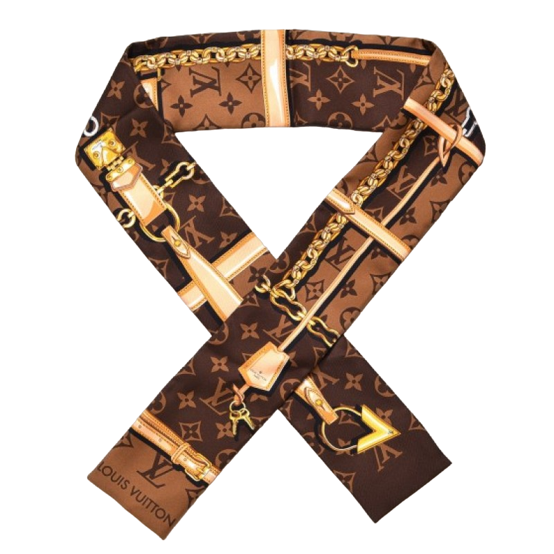 Louis Vuitton Bandeau Monogram Confidential Silk