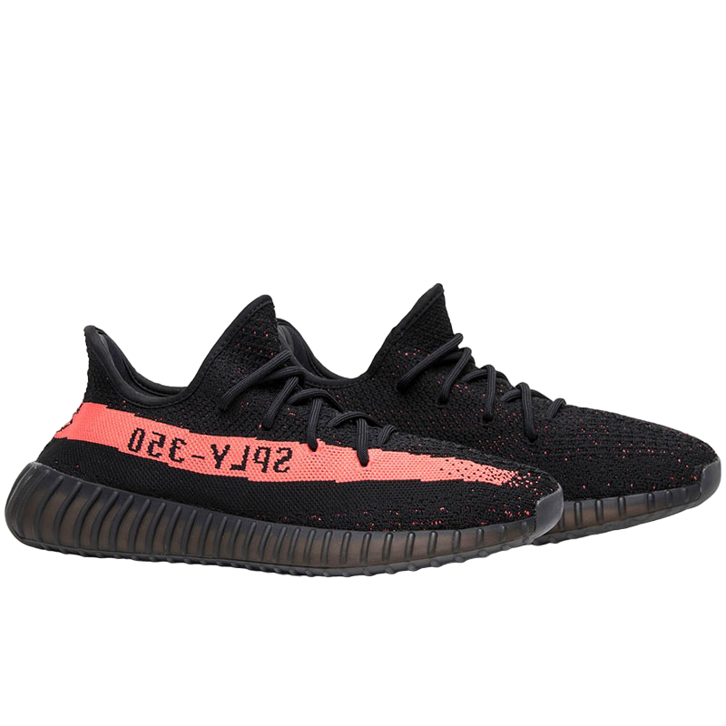 Tênis Adidas Yeezy Boost 350 V2 Core Black Red