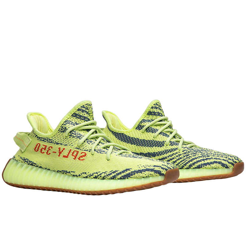 Tênis Adidas Yeezy Boost 350 V2 Semi Frozen Yellow