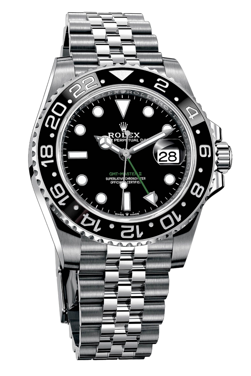 Rolex GMT Master II 116710LN on Jubilee Bracelet