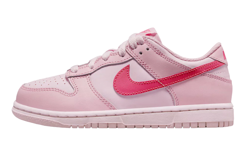 Tênis Nike Dunk Low GS Triple Pink