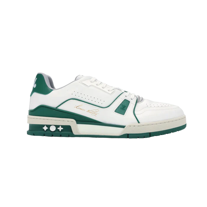 Tênis Louis Vuitton Trainer Low Classic Green