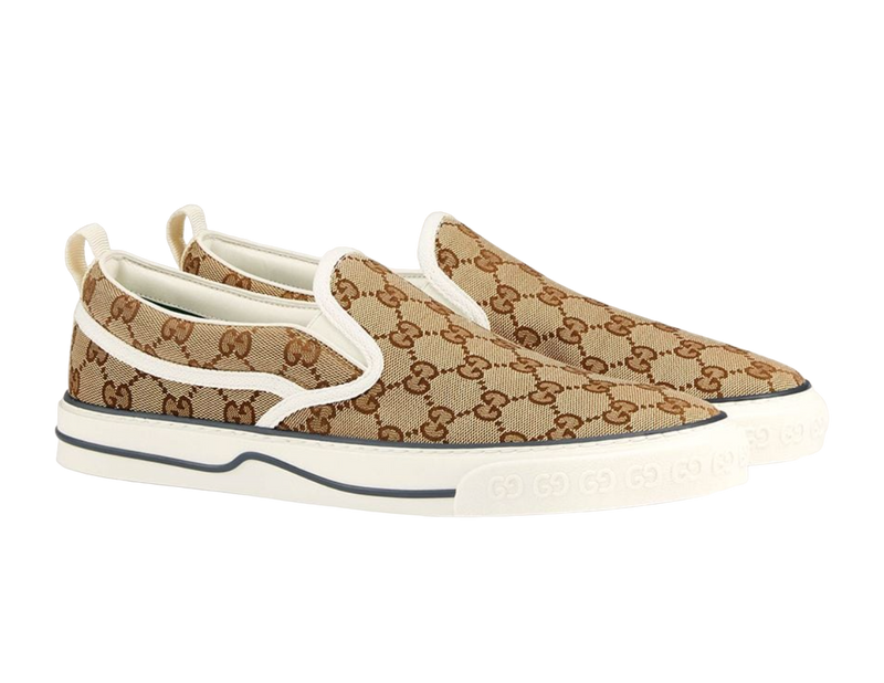 Tênis slip-on Gucci Supreme