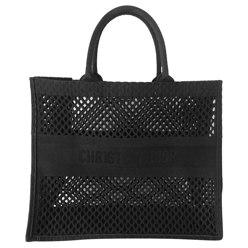 Christian Dior Book Tote Bag Mesh