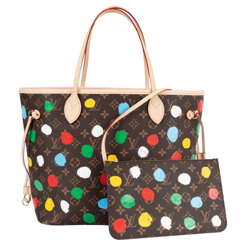 Bolsa de ombro LV x YK Neverfull MM