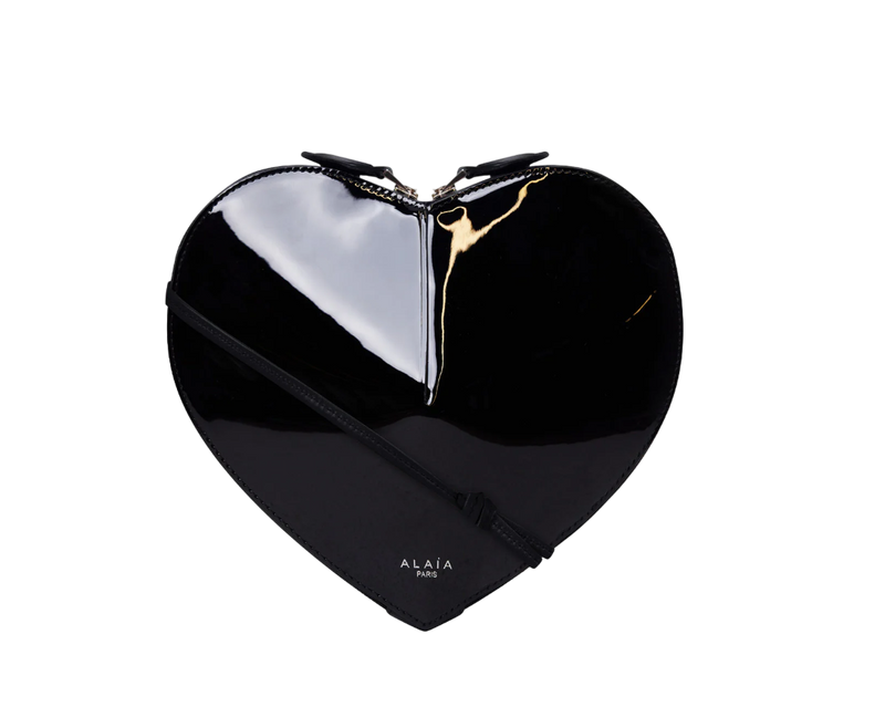 Bolsa ALAÏA LE Coeur Heart Bag in Calfskin Vinil