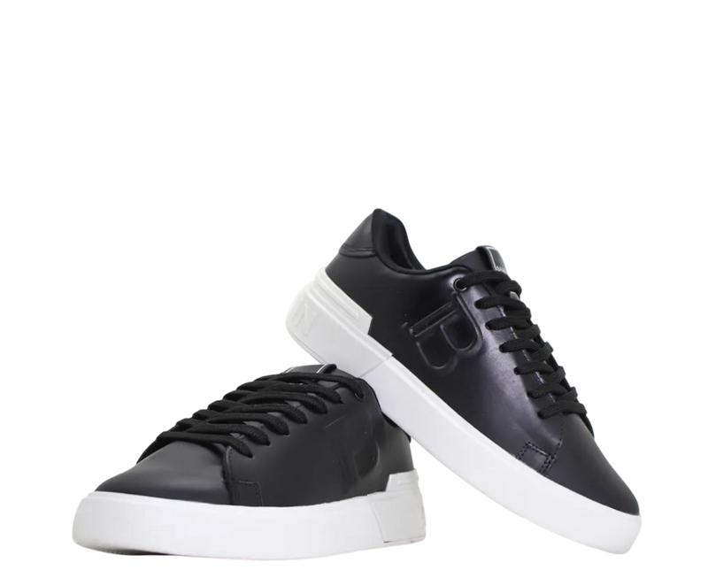 Tênis Balmain B-Court Leather Trainers