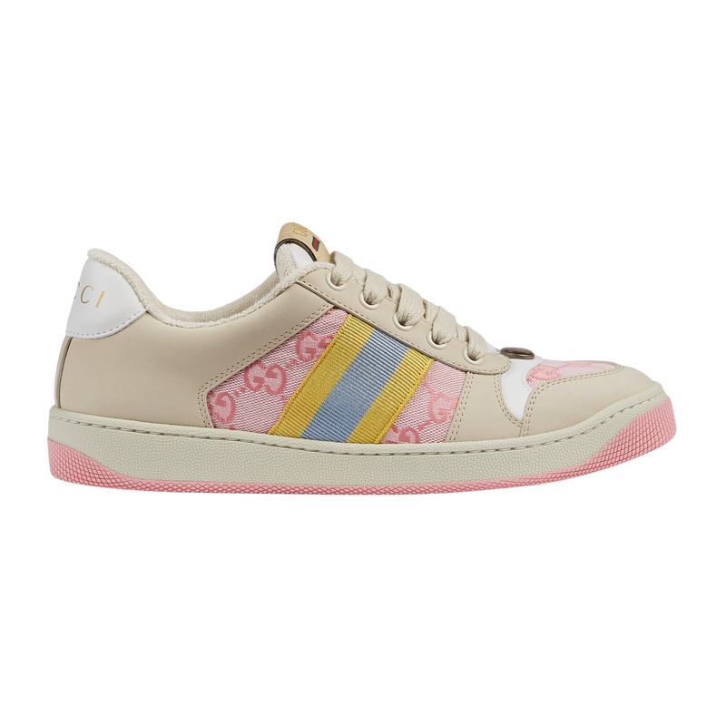Tênis Gucci Screener Light Pink Yellow