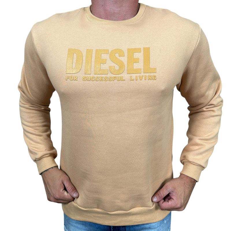 Blusa Moletom Diesel - Bege