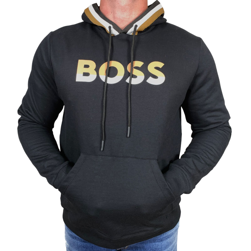 Casaco Moletom Boss - Preto