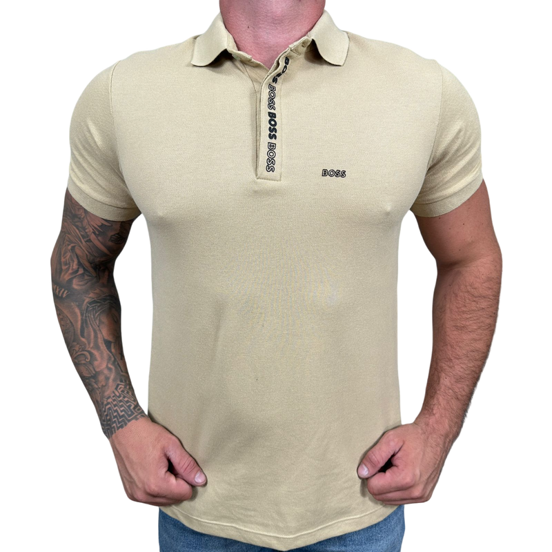 Camisa Polo Hugo - Cáqui