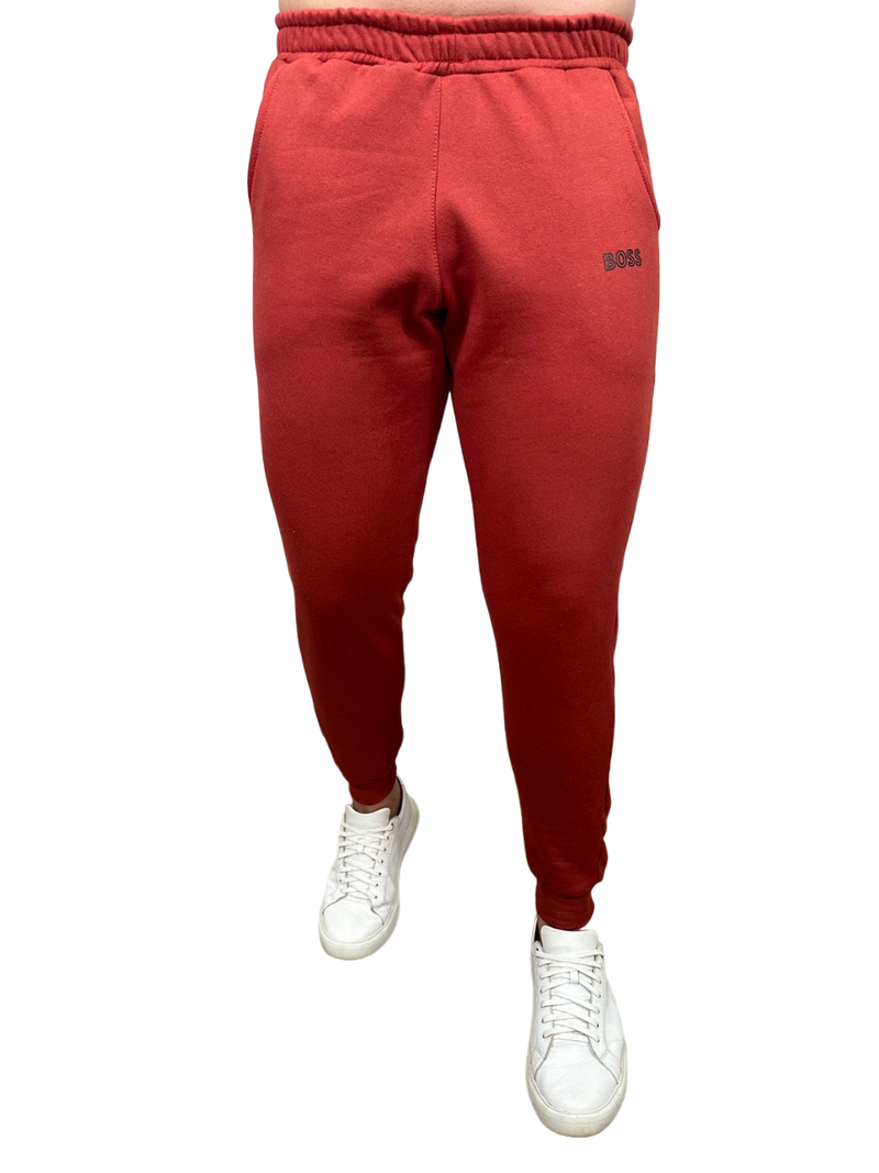 Calça Moletom Boss - Vermelho