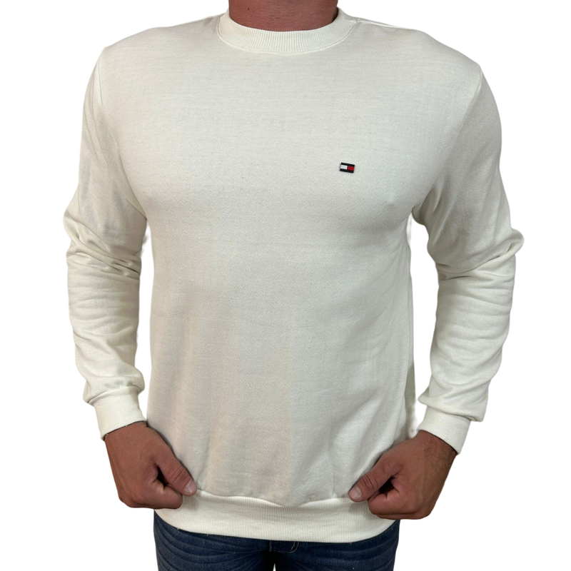 Blusa Moletom Tommy - Branco