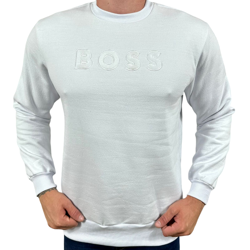 Blusa Moletom Boss - Branca