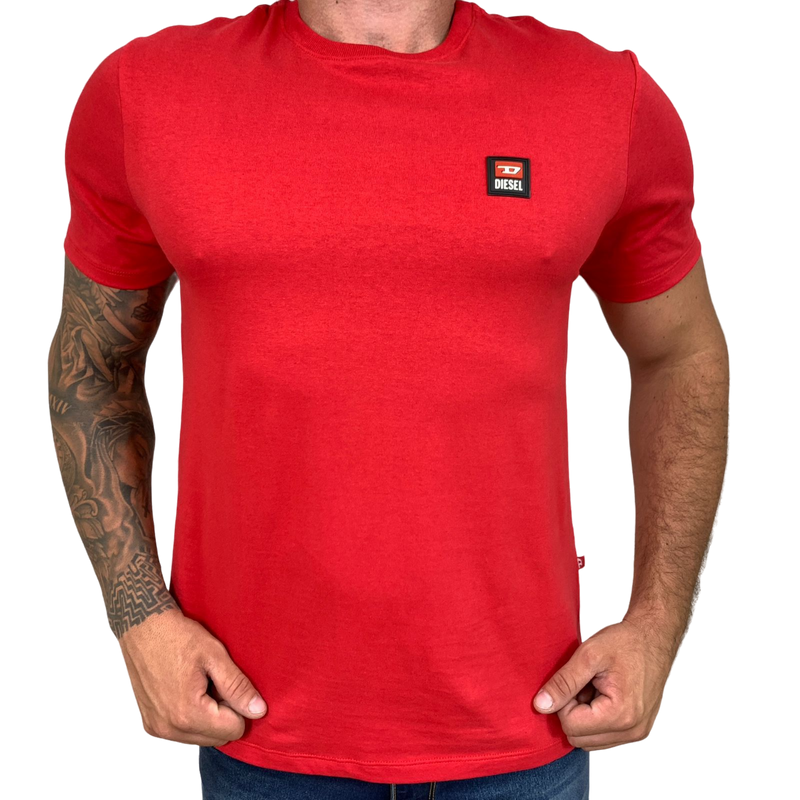 Camiseta Diesel - Vermelho