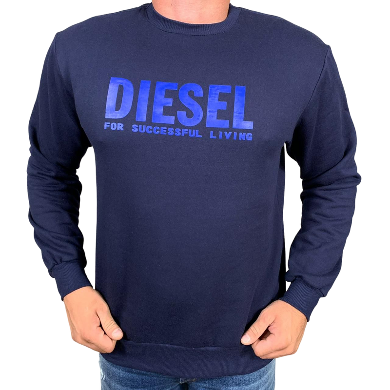 Blusa Moletom Diesel - Azul