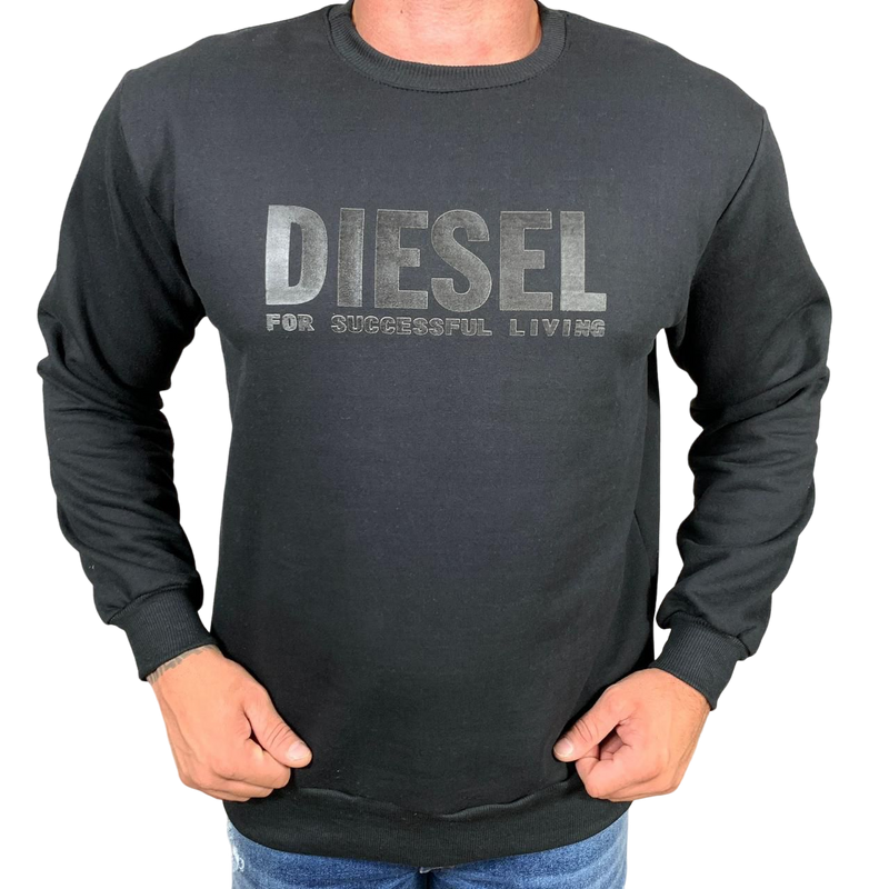 Blusa Moletom Diesel - Preta