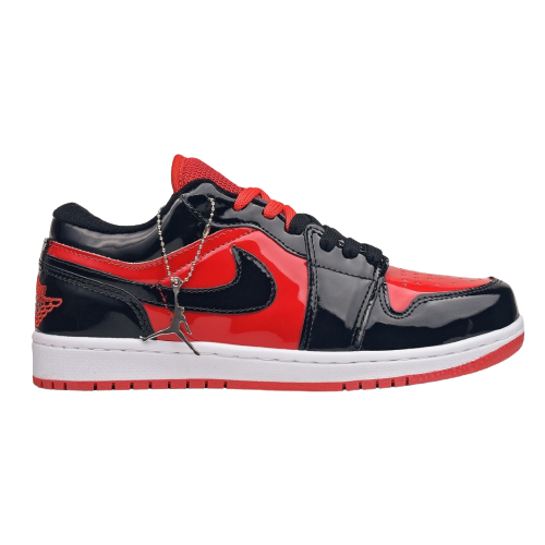 Tênis Air Jordan 1 Low Retro Og Gs Patent Bred