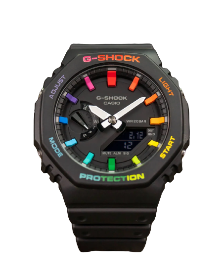 Relógio Casio G-Shock GA2100 Rainbow