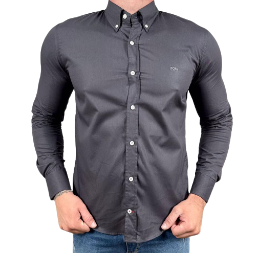 Camisa Social Longa Tricoline HB