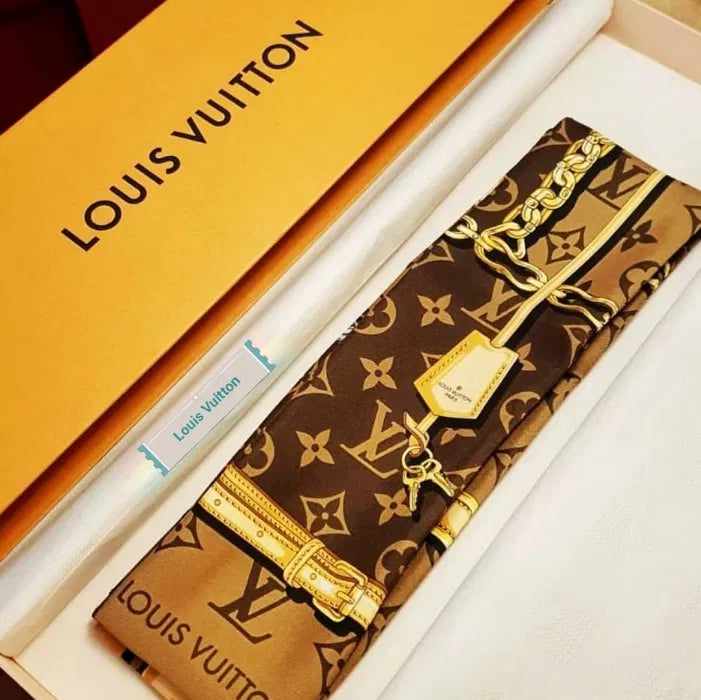 Louis Vuitton Bandeau Monogram Confidential Silk