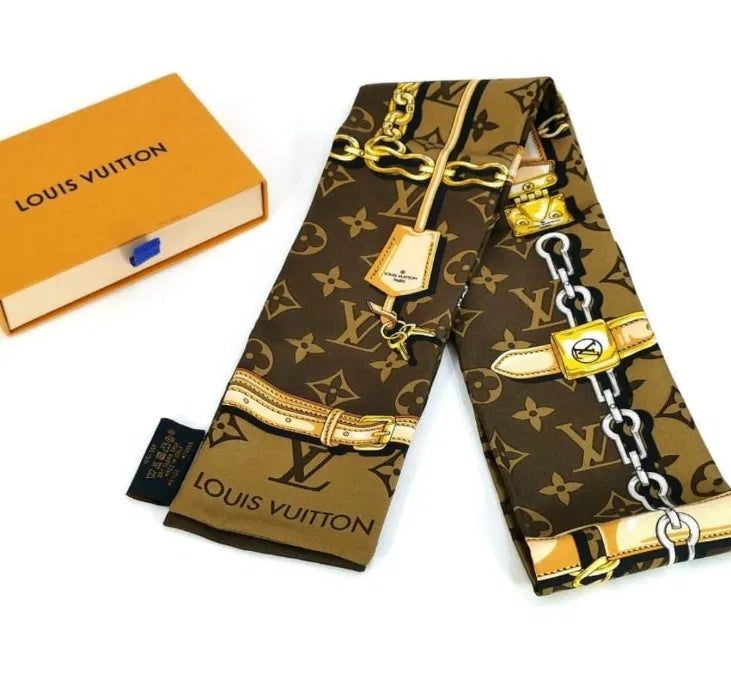 Louis Vuitton Bandeau Monogram Confidential Silk