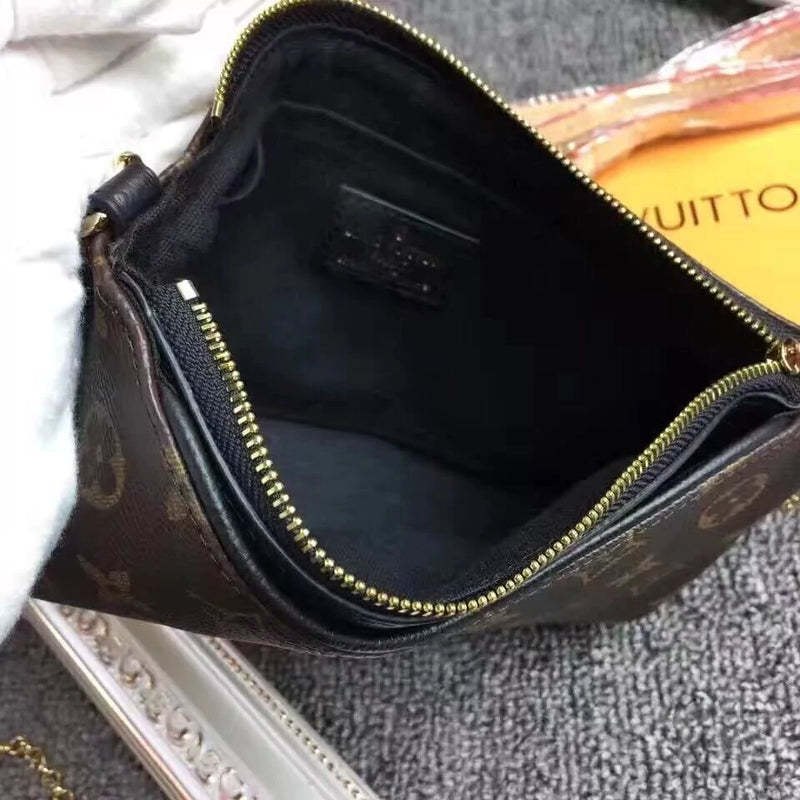 Bolsa LV Clutch Pallas Monogram