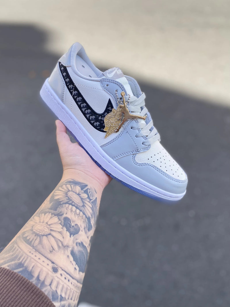 Dior Collab Air Jordan 1 Low Premium