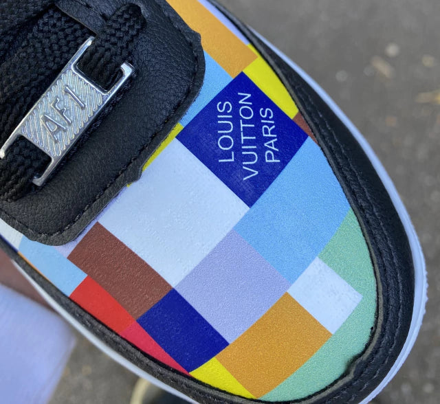 Tênis Air Force 1 Collab Louis Vuitton