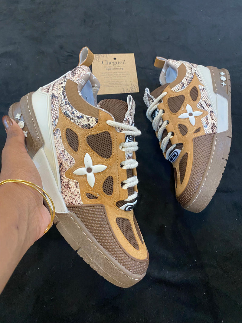 LV Skate Brown/Snakeskin