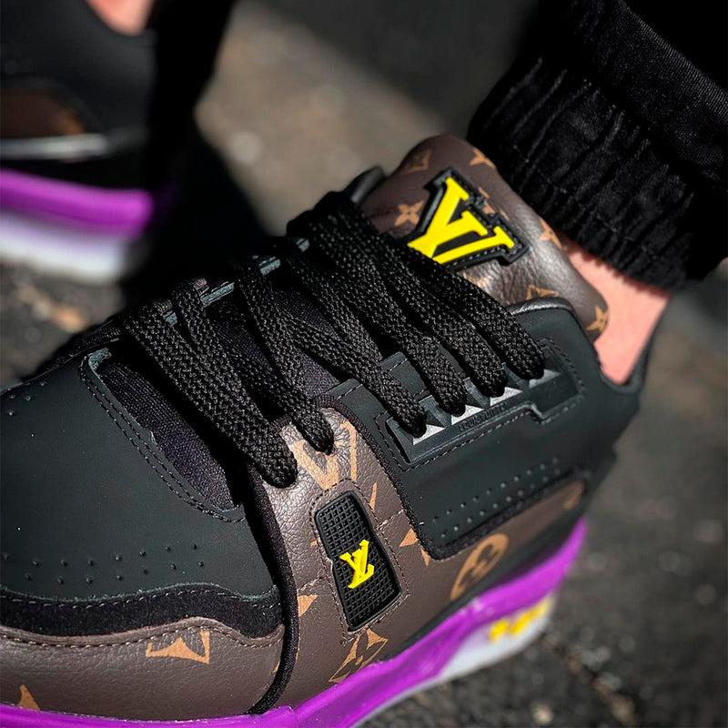 Tênis Louis Vuitton Trainer Monogram NBA TEAM LAKERS