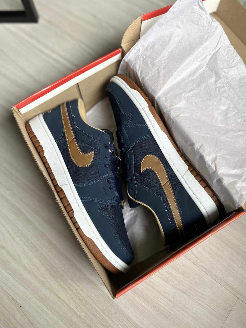 Tênis Air Jordan 1 Low SE Denim