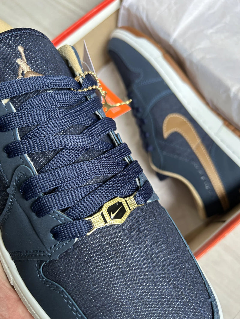 Tênis Air Jordan 1 Low SE Denim