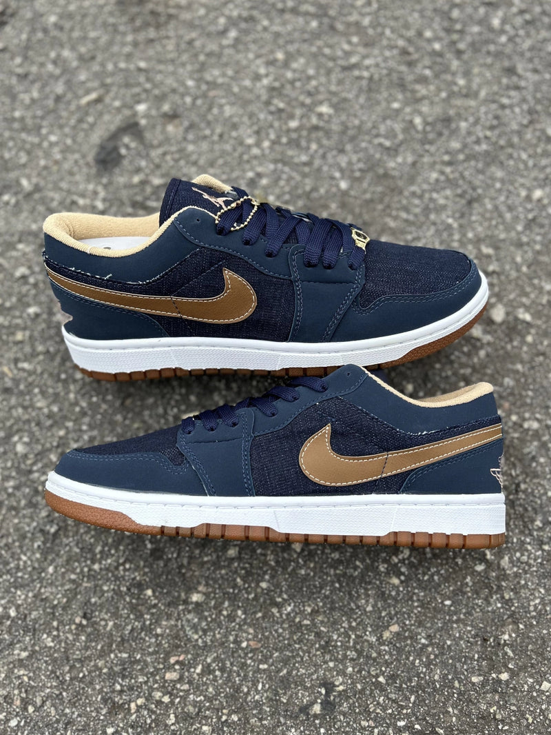 Tênis Air Jordan 1 Low SE Denim