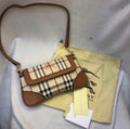 Bolsa Burberry Baguette Xadrez