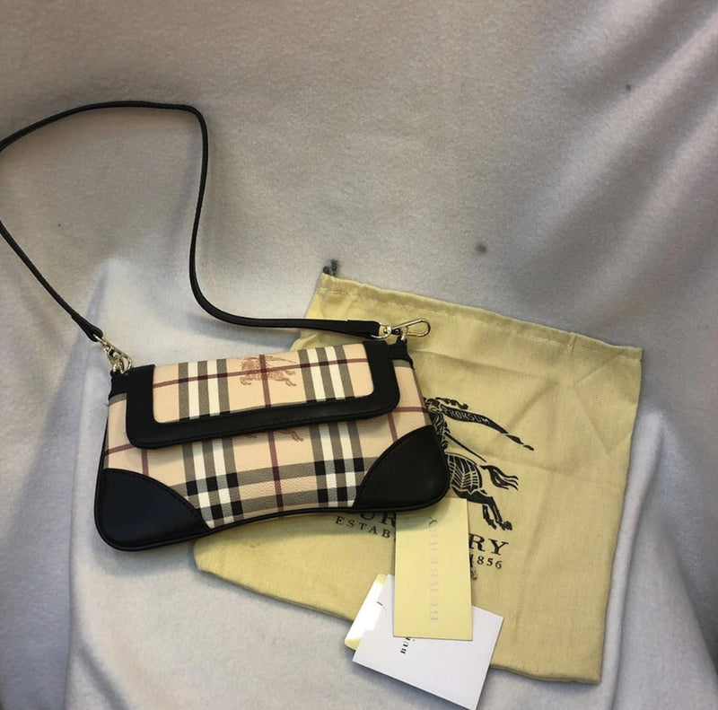 Bolsa Burberry Baguette Xadrez