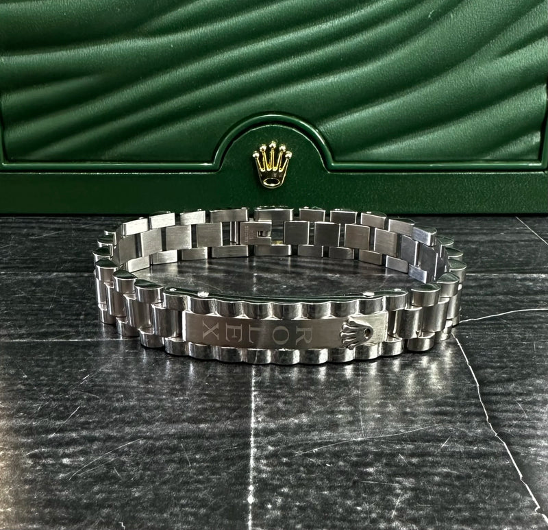 Pulseira Rolex em Prata