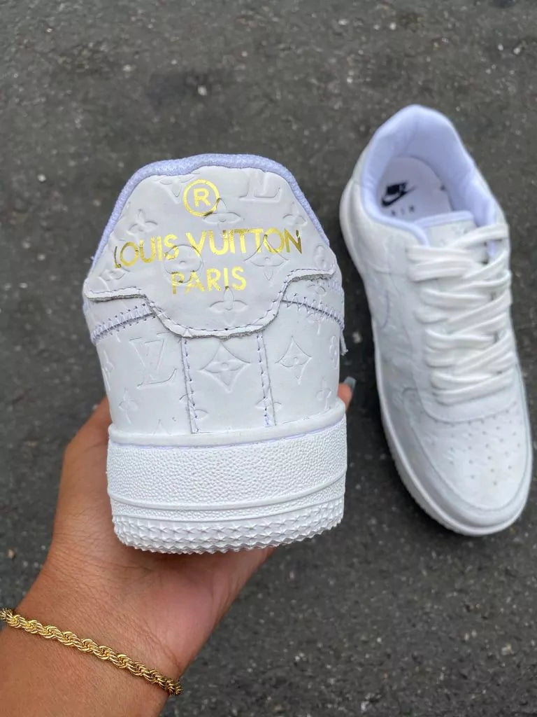 Tênis Nike Air Force 1 Collab Louis Vuitton