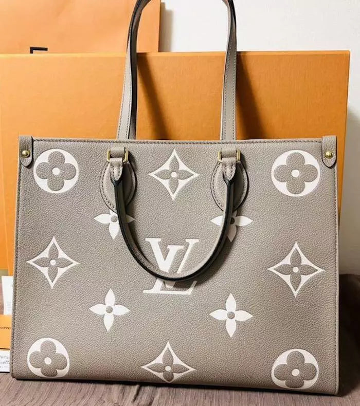 Bolsa LV tote On the Go MM