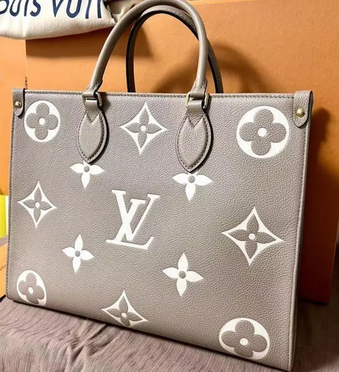 Bolsa LV tote On the Go MM