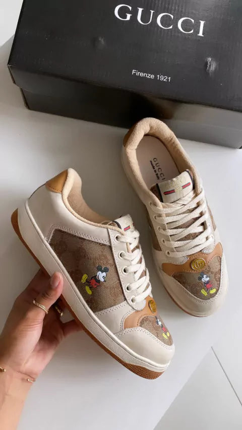 Tênis Gucci Screener Mickey