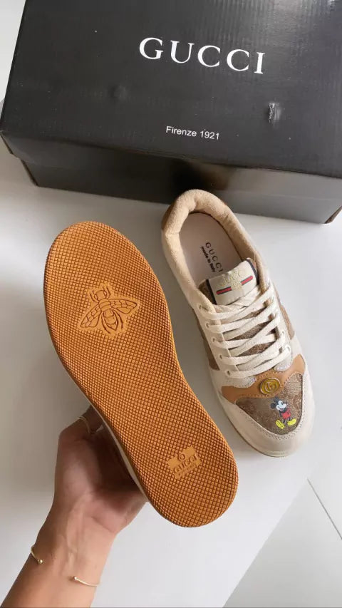 Tênis Gucci Screener Mickey