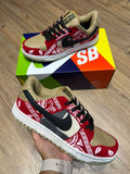 Tênis Nike Dunk Low Travis Scott ''Cactus Jack''