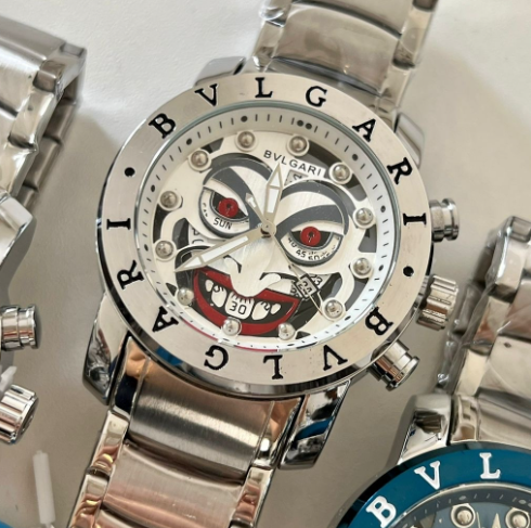 Relógio masculino Bvlgari Coringa