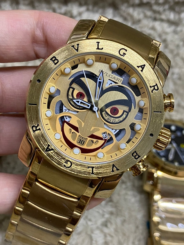 Relógio masculino Bvlgari Coringa