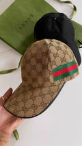 Baseball Cap GG Beige