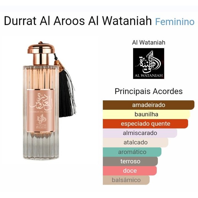 Al Wataniah Durrat Al Aroos Edp 85Ml