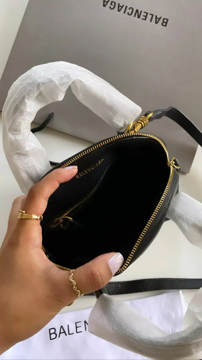 Bolsa Balenciaga Tote Ville de couro