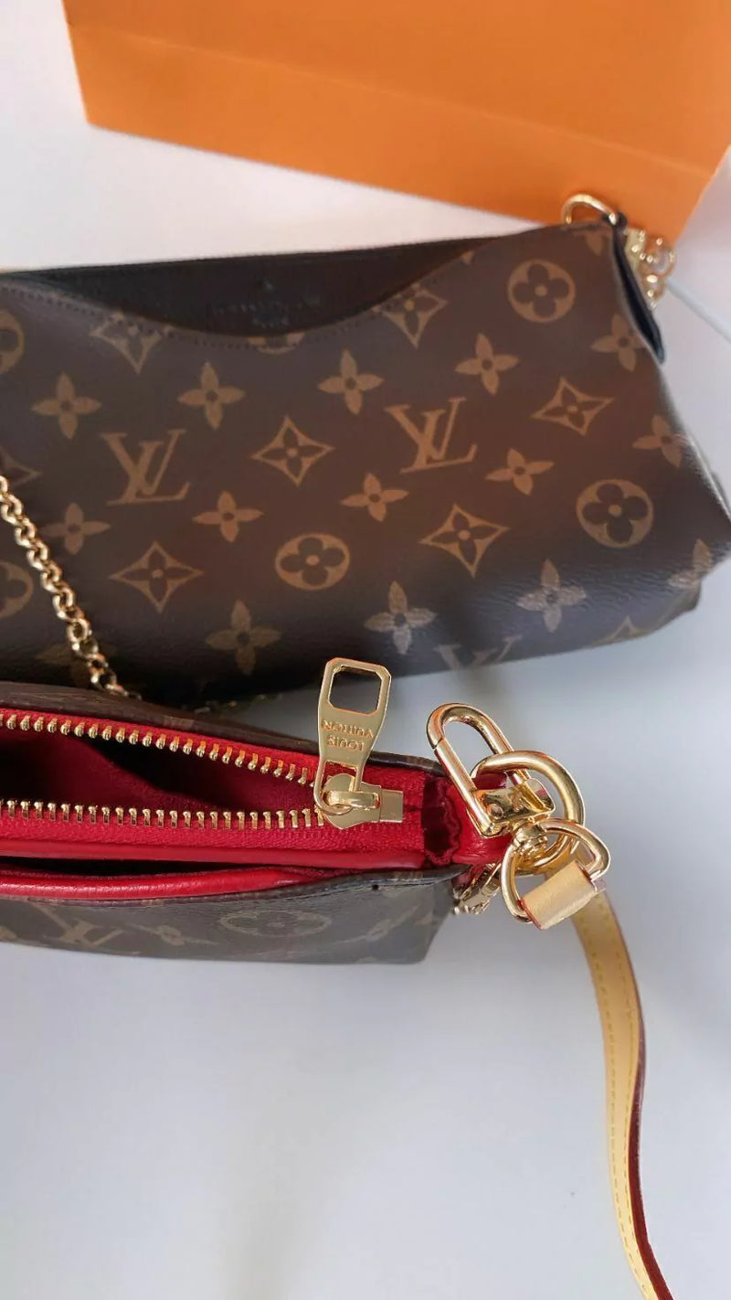 Bolsa LV Clutch Pallas Monogram